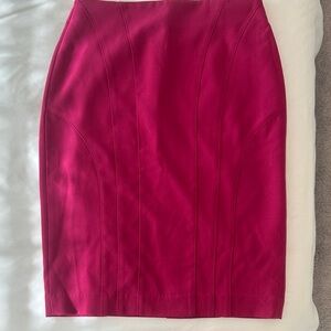 Banana Republic Factory Fuchsia Pencil Skirt